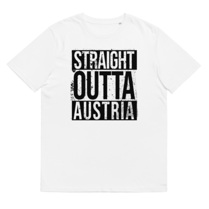 Unisex-Bio-T-Shirt - Straight Outta Austria – Bild 4