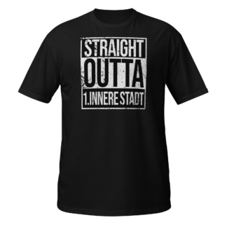 Straight Outta Wiener Bezirke - Unisex Bio T-Shirt