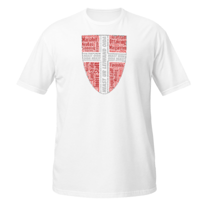 Wien Wappen Wordart Unisex-Bio-T-Shirt – Bild 2