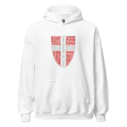 Wien Wappen Wordart Unisex Bio-Hoodie – Bild 2