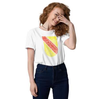 Wappen Wordart Baden - Unisex Bio-T-Shirt – Bild 2