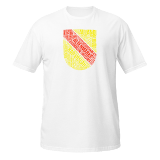 Wappen Wordart Baden - Unisex Bio-T-Shirt