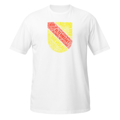 Wappen Wordart Baden - Unisex Bio-T-Shirt