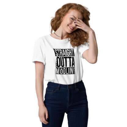 Straight Outta Mödling - Unisex Bio-T-Shirt – Bild 3