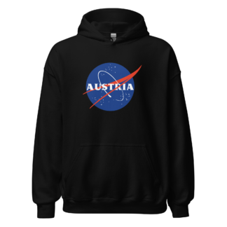 Unisex-Hoodie Raumfahrt Austria