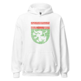 Unisex-Hoodie Wappen Wordart Mödling