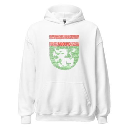Unisex-Hoodie Wappen Wordart Mödling