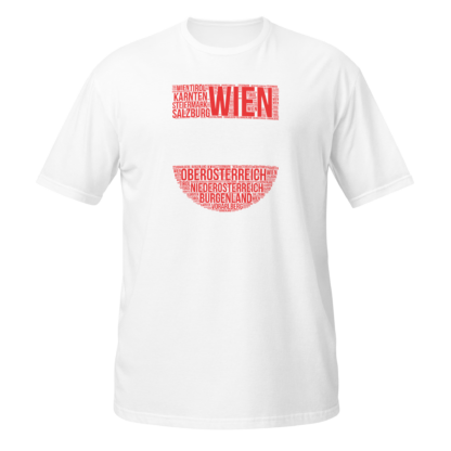 Unisex-T-Shirt Wappen Wordart Austria – Bild 2