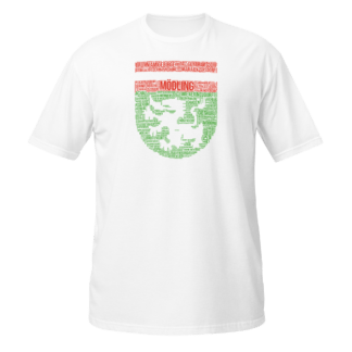 Wappen Wordart Mödling - Unisex Bio-T-Shirt