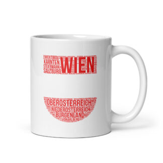 Tasse Wordart Wappen Austria