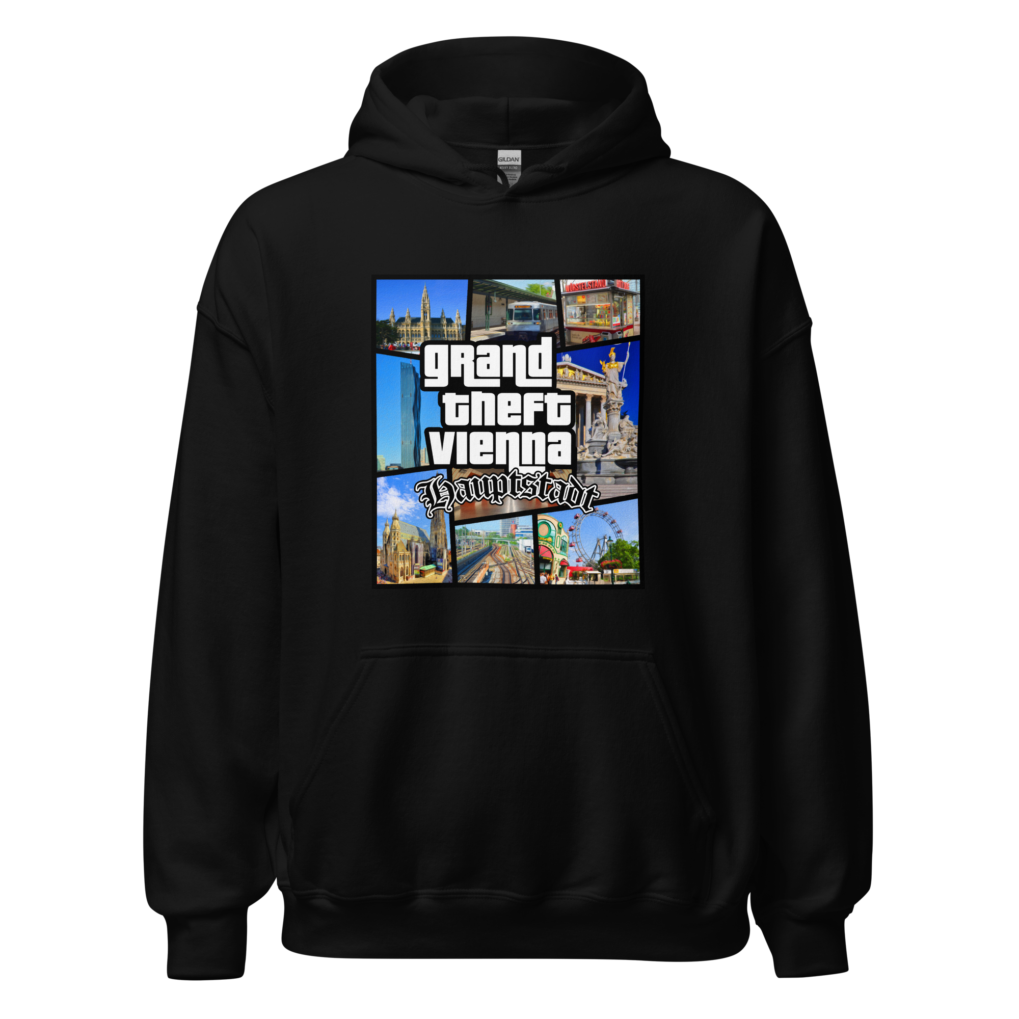 Unisex-Hoodie Game Cover Vienna