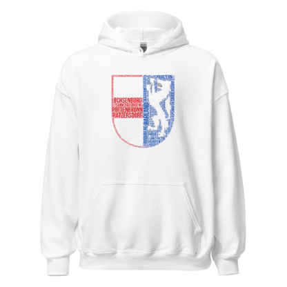 Unisex-Hoodie Wappen Wordart St. Pölten – Bild 3