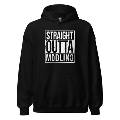Unisex-Hoodie Straight Outta Bezirk Mödling
