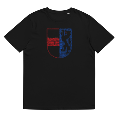 Unisex-T-Shirt Wappen Wordart St. Pölten