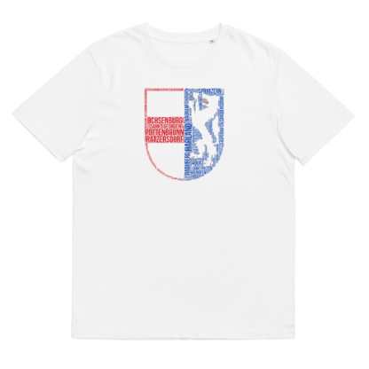 Unisex-T-Shirt Wappen Wordart St. Pölten – Bild 3